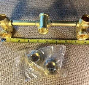 KingstonBrass Solid Brass Plumbing 2 Hole Replacement Valve Body